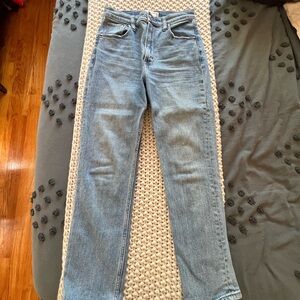 Abercrombie & Fitch Blue Straight Leg Jeans